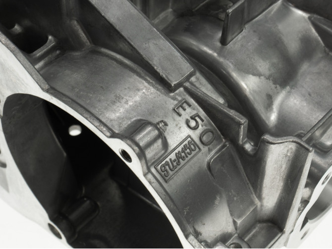 Puch Maxi E50 kickstart 4-bearing engine case as original with kickstart cover product