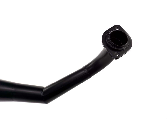 Homoet P6 Kreidler exhaust with glass wool damping and flange connection black product