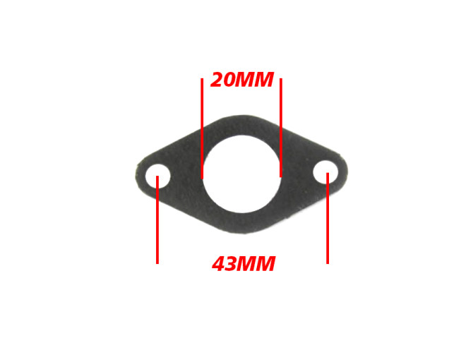 Exhaust gasket 20mm Puch Maxi / X30 / MV / VS / DS / universal product