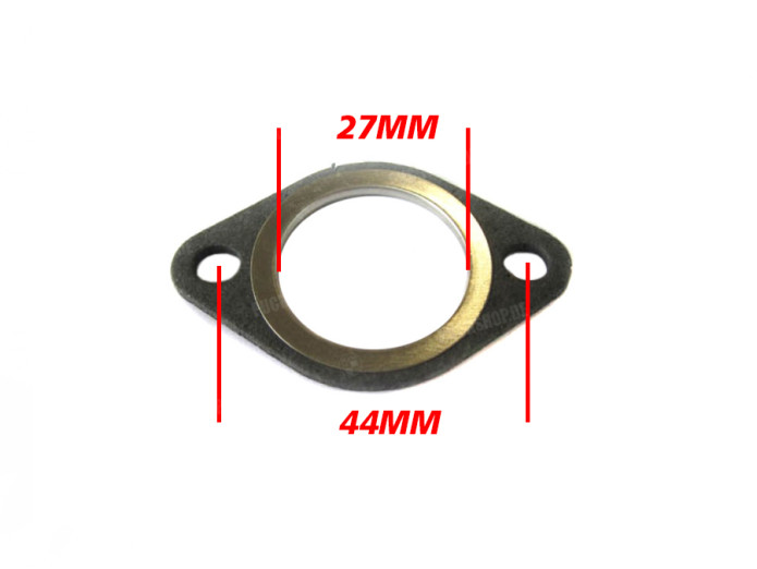 Uitlaatpakking 27mm ring Puch Maxi X30 MV VS DS universeel