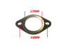 Exhaust gasket 27mm ring Puch Maxi X30 MV VS DS universal thumb extra