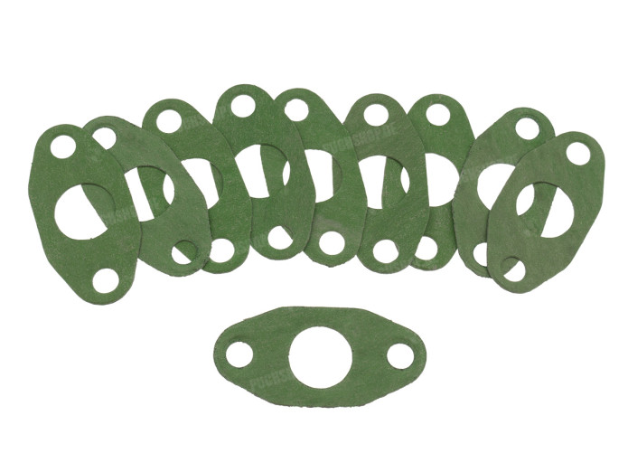 Inlet gasket Puch Maxi / X30 / E50 round 12-15mm (10 pieces)