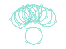 Clutch cover gasket Puch Maxi E50 pedal start A-quality (10 pieces) Clutch cover gasket Puch Maxi E50 pedal start A-quality (10 pieces)