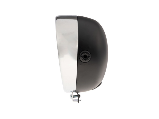 Scheinwerfer Rund 130mm Classic Schwarz mit Chrom  product