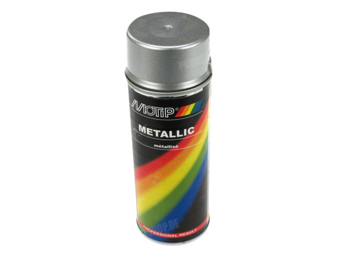 MoTip spray paint metallic silver 400ml main