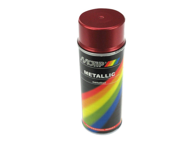 MoTip spray paint metallic red 400ml product