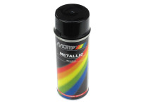 MoTip spray paint metallic black 400ml