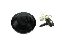 Fuel cap bajonet lock 30mm with keys black