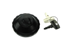 Fuel cap bajonet lock 30mm with keys black