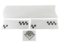Stickerset Puch M50 Racing white