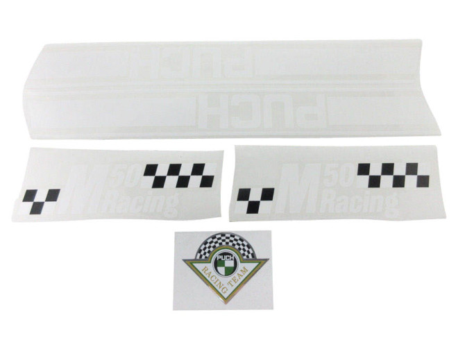 Stickerset Puch M50 Racing white product