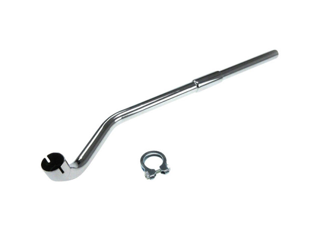 Exhaust manifold 22mm Sachs 504 / 505 chrome rightside product