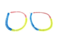 Naafpoetser set regenboog 50cm