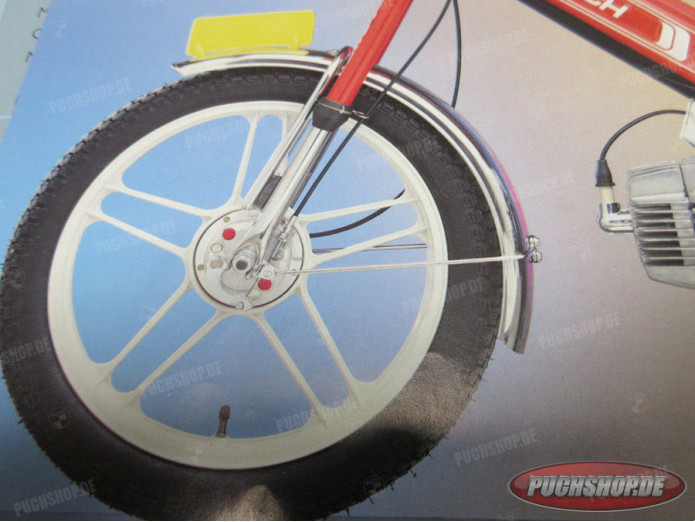 Front fender bracket bottom Puch Rider Macho