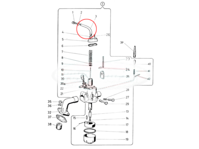 Bing elbow adjusting screw 90 degrees (also PHBG / SHA) product