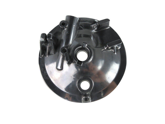 Remankerplaat Puch MV MS VS DS voorwiel gepolijst aluminium product