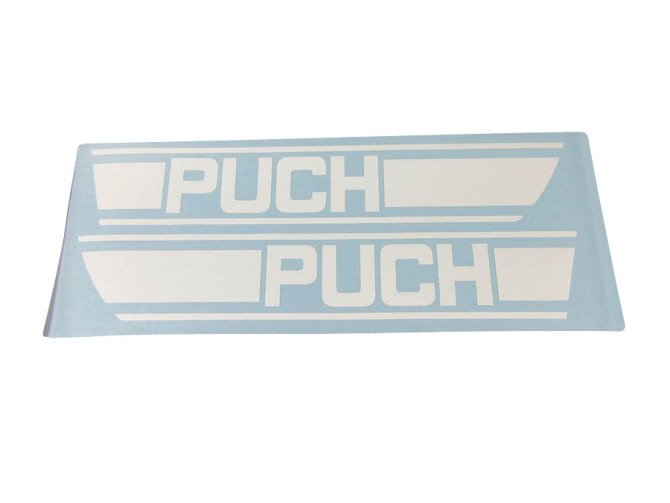 Tank sticker set Puch X30 fuel tank white  product