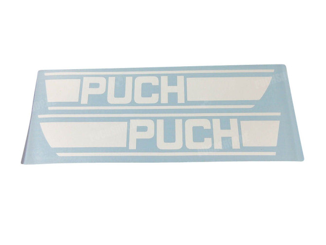 Tank sticker set Puch X30 tank wit  main