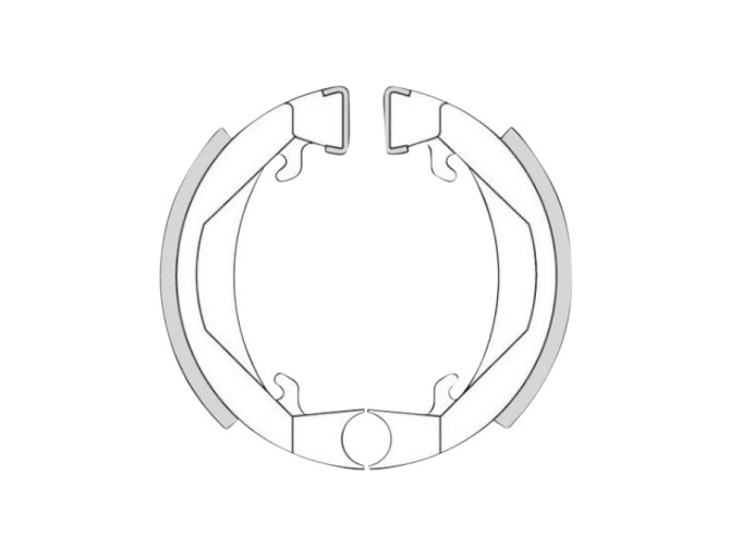 Brake segments Puch Maxi S / N / X50 with extra wide braking surface (80x19mm) product