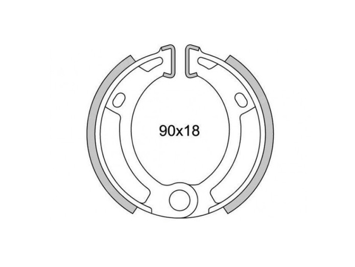 Remsegment Puch Magnum X (90x18mm)