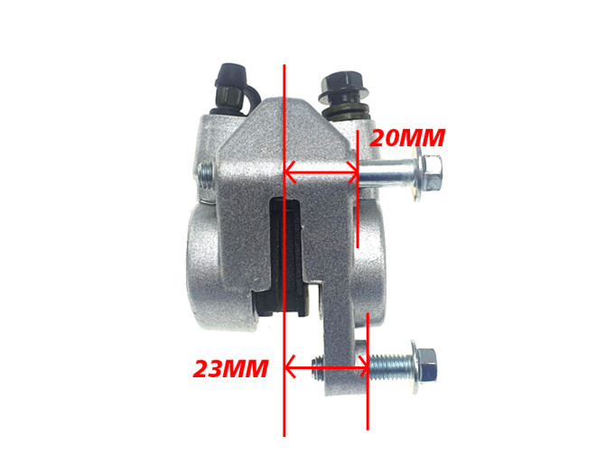 Brake model AJP 60mm universal silver product