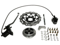 Disc brake Puch Maxi star wheel Fast Arrow set (240mm) complete for EBR front fork