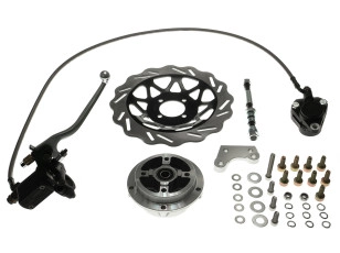 Disc brake Puch Maxi star wheel Fast Arrow set front (240mm) for EBR front fork