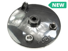 Brake anchor plate Puch Monza front polished aluminium 