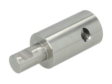 Pedal crank Puch extension +48mm stainless steel Pedal crank Puch extension +48mm stainless steel