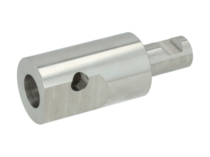 Tretkurbel Puch Verlängerung +48mm Inox 