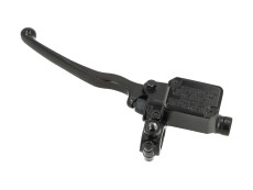 Handle set brake lever pump universal V2 heavy quality left black 