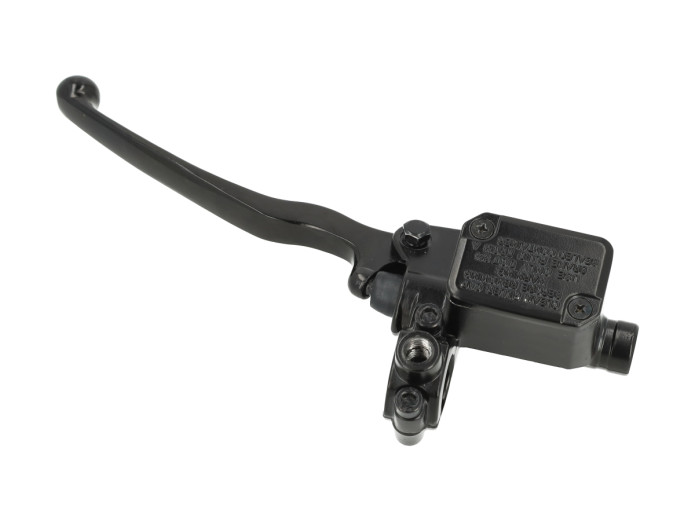 Handle set brake lever pump black left heavy quality V2