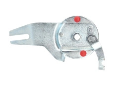 Remankerplaat Puch Maxi S achterwiel met controlegaten