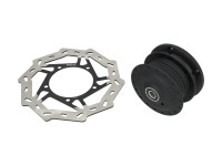 Remschijf Puch Maxi spaakwiel Swiing voor (230mm) zwart 