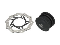 Remschijf Puch Maxi spaakwiel Swiing voor (230mm) zwart 