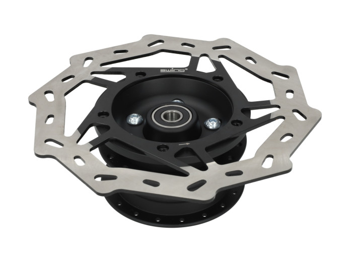 Remschijf Puch Maxi spaakwiel Swiing voor (230mm) zwart 