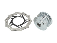 Remschijf Puch Maxi spaakwiel Swiing voor (230mm) chroom 