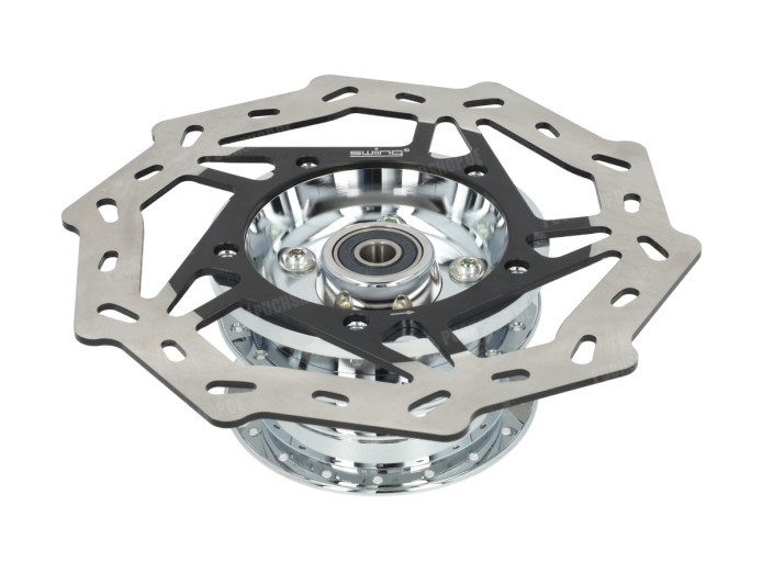 Brake disc Puch Maxi spoke wheel Swiing front (230mm) chrome 