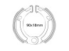 Brake shoes Puch Magnum X (90x18mm)