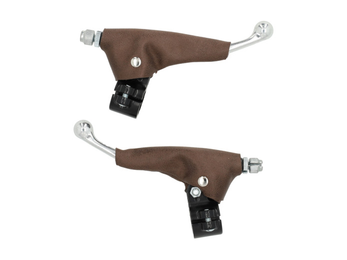 Griff Bremshebel hüllen Classic Modell Braun