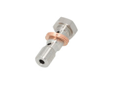 Brake hose banjo bolt M10x1.00 double connection