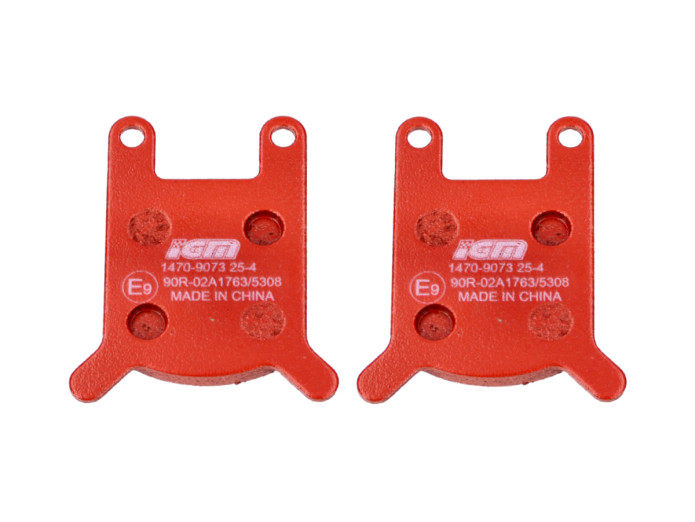 Remblok set voor remklauw Puch Monza / Gran Prix / Cobra IGM