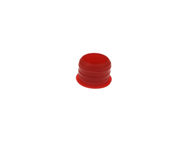 Remankerplaat Puch Maxi rood dopje voorzijde 12mm  product
