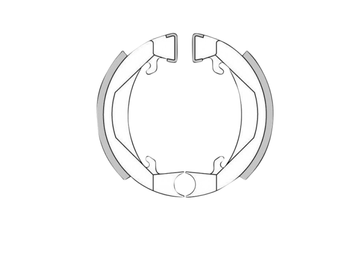 Bremsbacken Puch Maxi S / N / X50 Newfren A-Qualität 80x18mm product