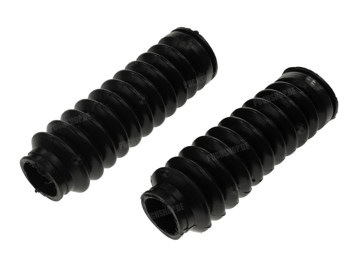 Voorvork harmonika stof rubber set Hercules Prima / universeel 160mm