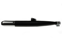 Exhaust silencer 60mm chrome / black 28mm Hercules / Sachs / universal