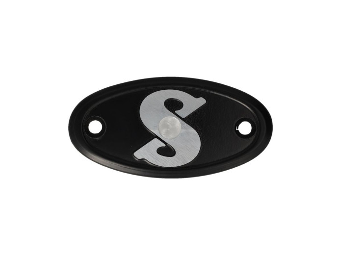 Kupplungsdeckel Sachs 50/2 / 50/3 / 50/4 Motor Inspektionsplättchen schwarz