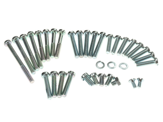 Bolt set Sachs 50/3 and 50/4 engine main