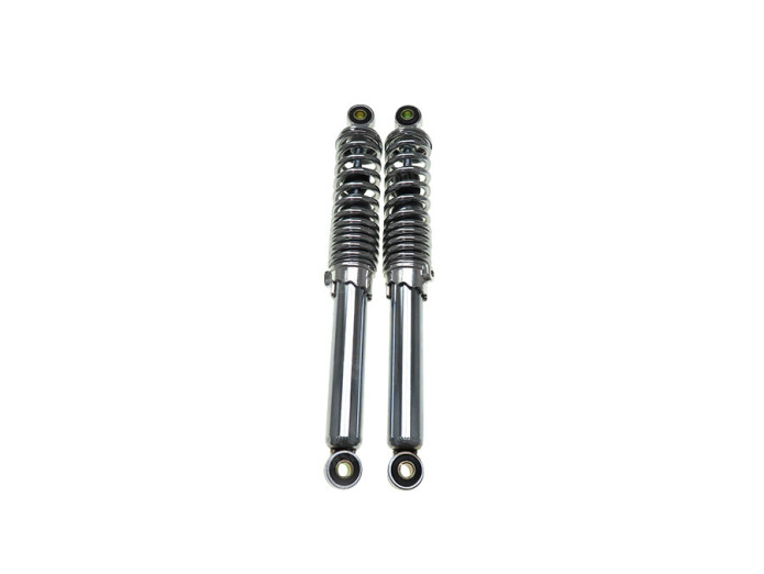 Shock absorber set 360mm Puch VZ with long shaft chrome 