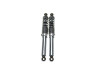 Puch Shock absorbers Shocks 360 mm chrome with long shaft Shock absorber set 360mm Puch VZ with long shaft chrome